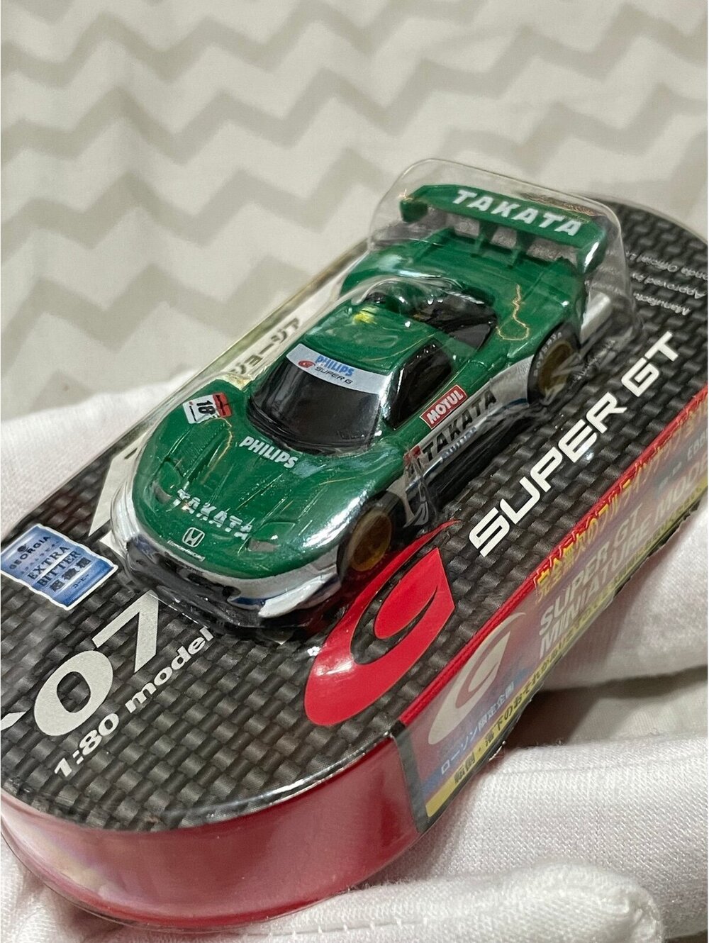 Honda 2008 Takata Dome NSX Diecast 1:43 Ebbro Japan Excl